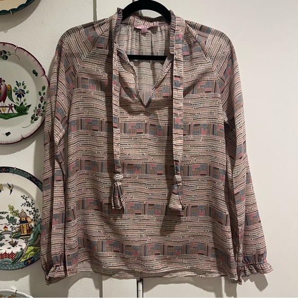 Calypso St. Barth Tops - Calypso St Barth Printed Blouse